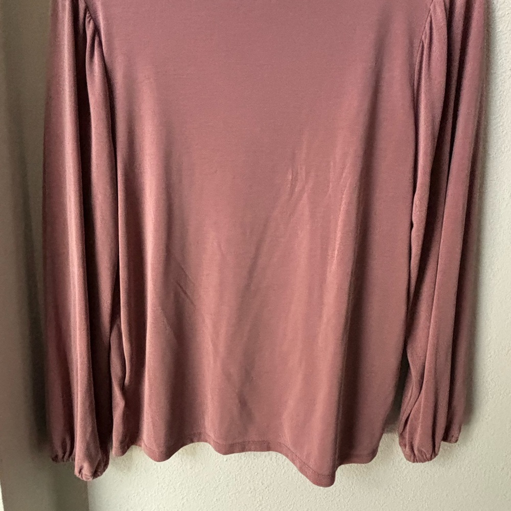 Lucky Brand Women's Dusty Rose Long Sleeve Top - Picture 6 of 6